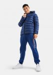 NAUTICA COMPETITION AWQ MENS NCR THWART PADDED JACKET NAVY ECOMM C x@x