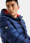 NAUTICA COMPETITION AWQ MENS NCR THWART PADDED JACKET NAVY ECOMM D x@x